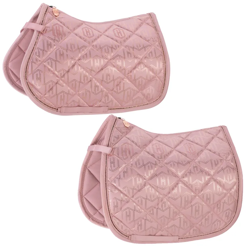 Eskadron Glossy Heritage Saddlecloth Heritage AW23 - Pearl Rose